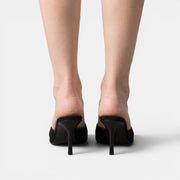 Women's Suede Heel Sandals
