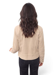 Chaqueta Mujer Casual de Corte Relajado y Versátil