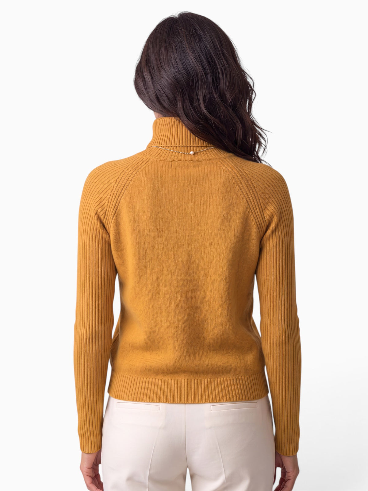 Suéter Mujer Cuello Alto Cashmere
