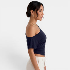 Top Hombros Descubiertos Mujer Verano