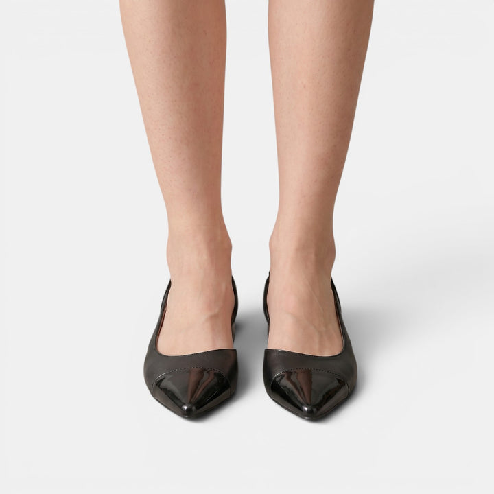 Sandalias Mujer Tacón Bajo Piel