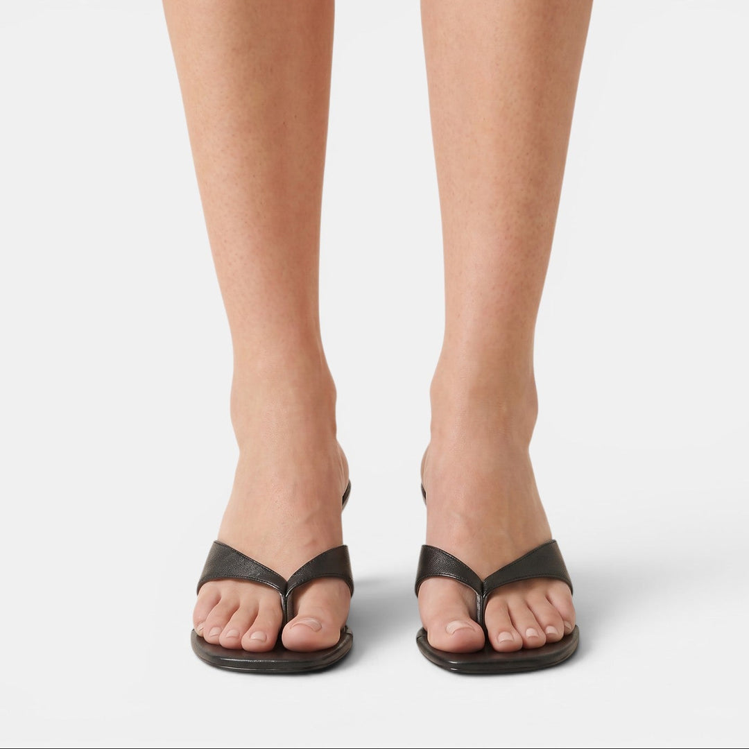 Sandalias Tacón Ante Mujer