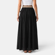 Falda Maxi Mujer Cintura Elástica