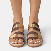 Women's Orthopedic Glitter Summer Sandals