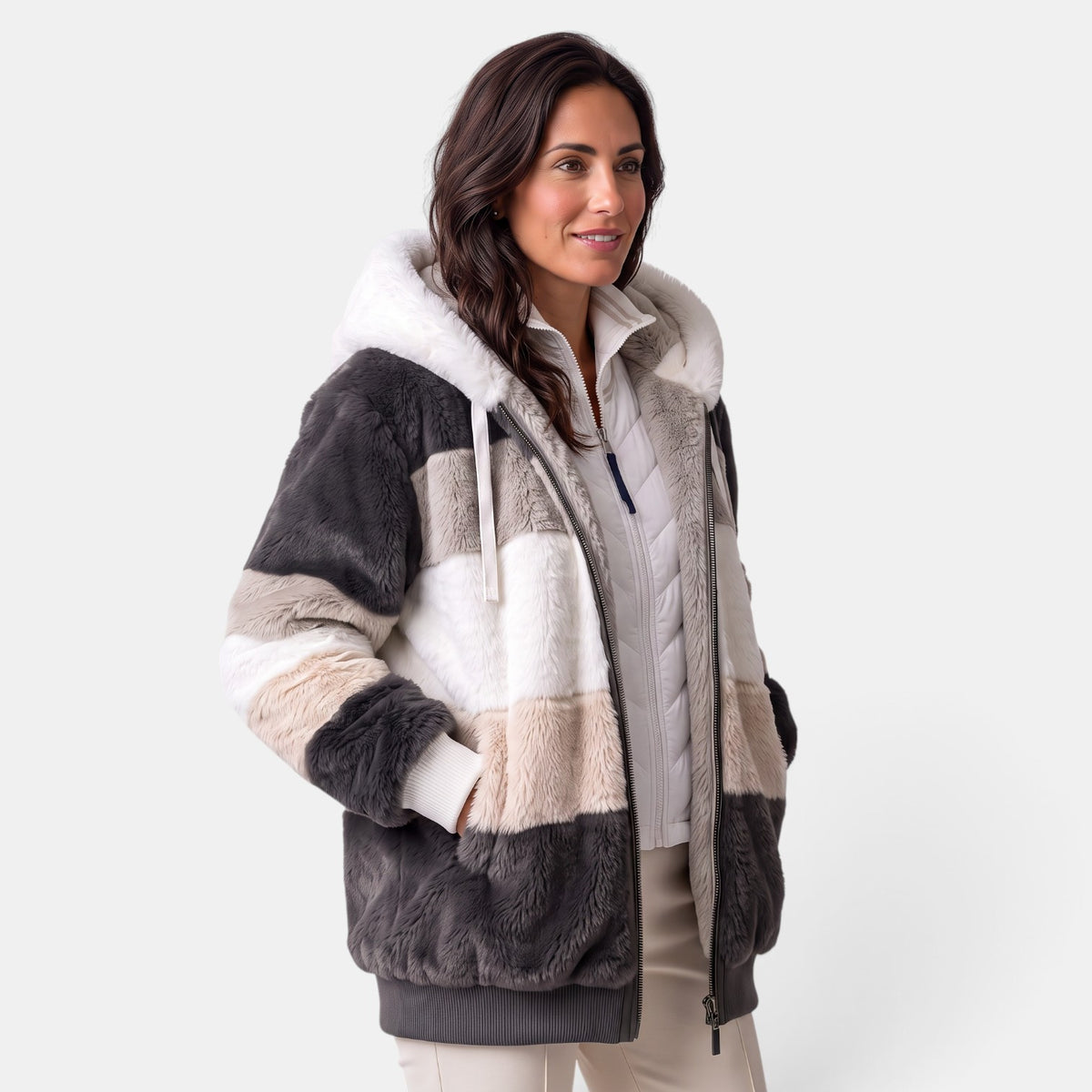 Women's Oversized Hooded Jacket