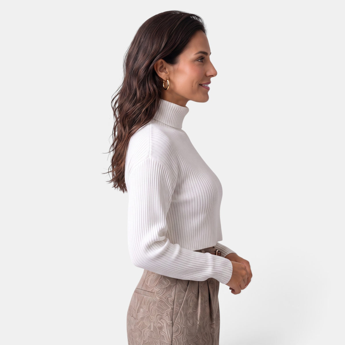 Women's Premium Turtleneck Sweater