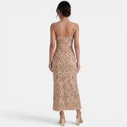 Women's Long Leopard Summer Dress