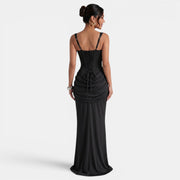 Women's Elegant Corset Maxi Dress