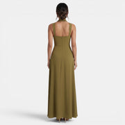 Vestido Minimalista Mujer Slim Fit
