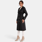 Gabardina Mujer Elegante Larga