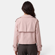 Lightweight Women's Double-Breasted Trench Coat