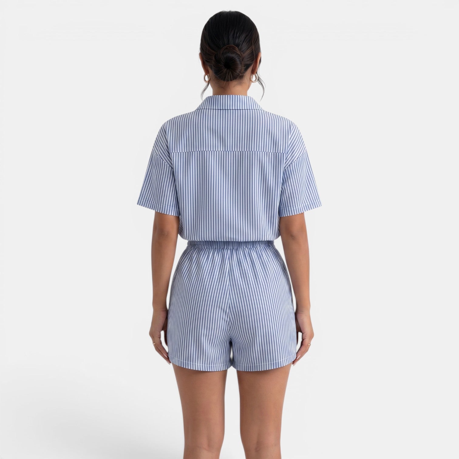 Women's Striped Summer Set