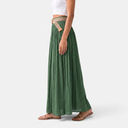 Falda Maxi Mujer Cintura Elástica