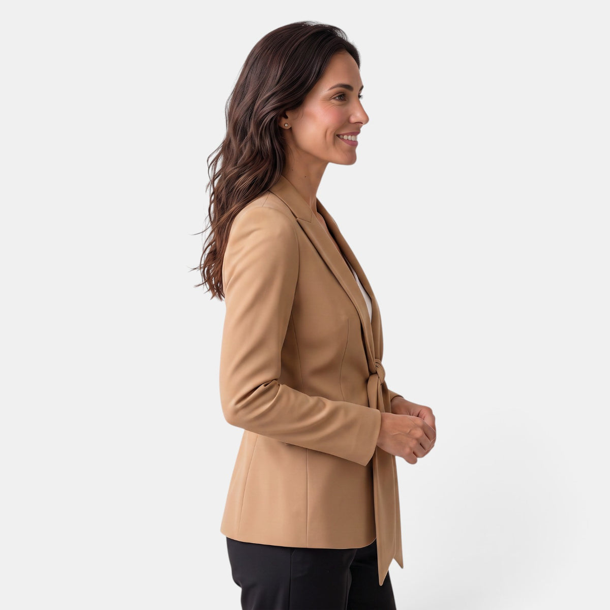 Women's Relaxed Blazer with Lapel