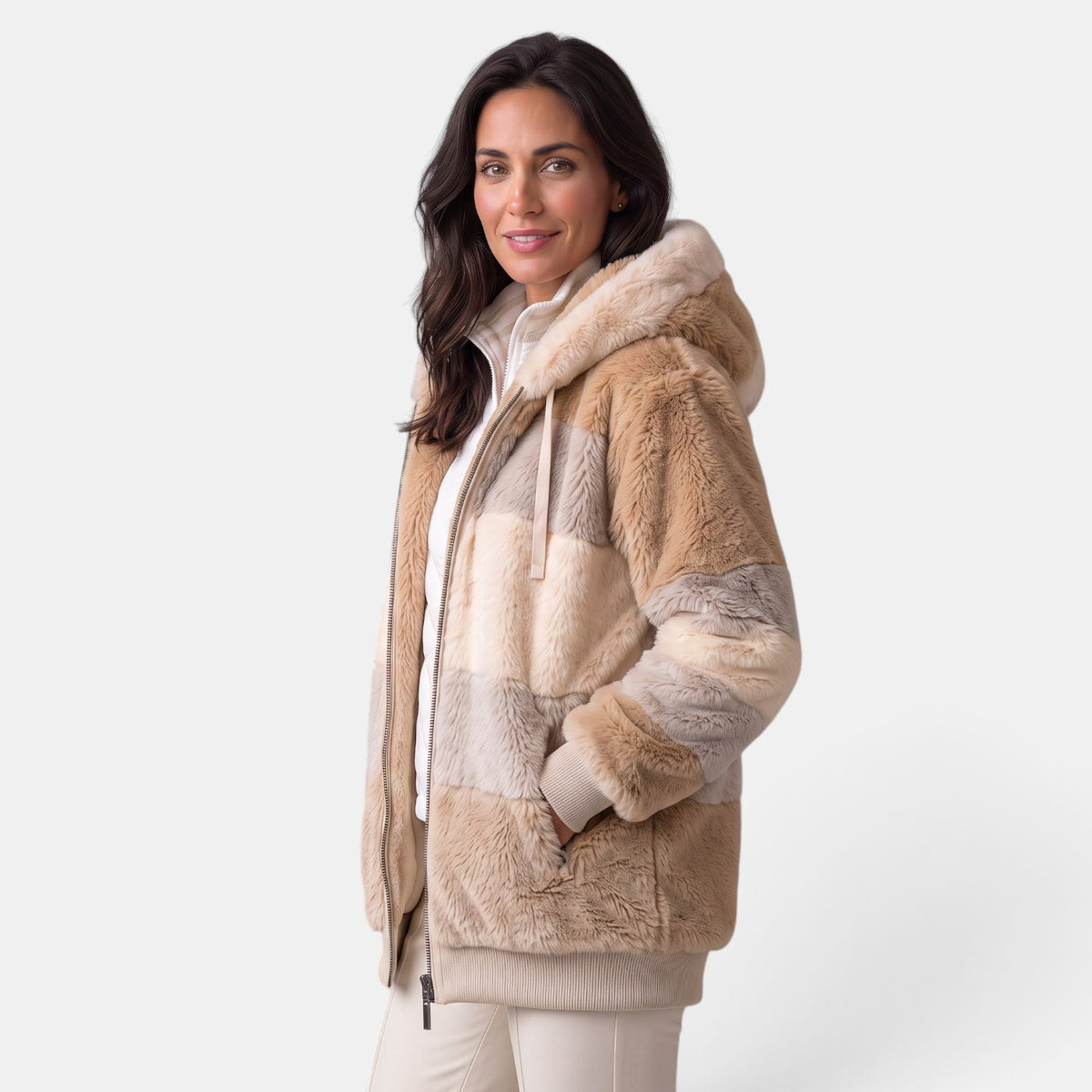 Women's Oversized Hooded Jacket