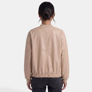 Women's Faux Leather Biker Jacket