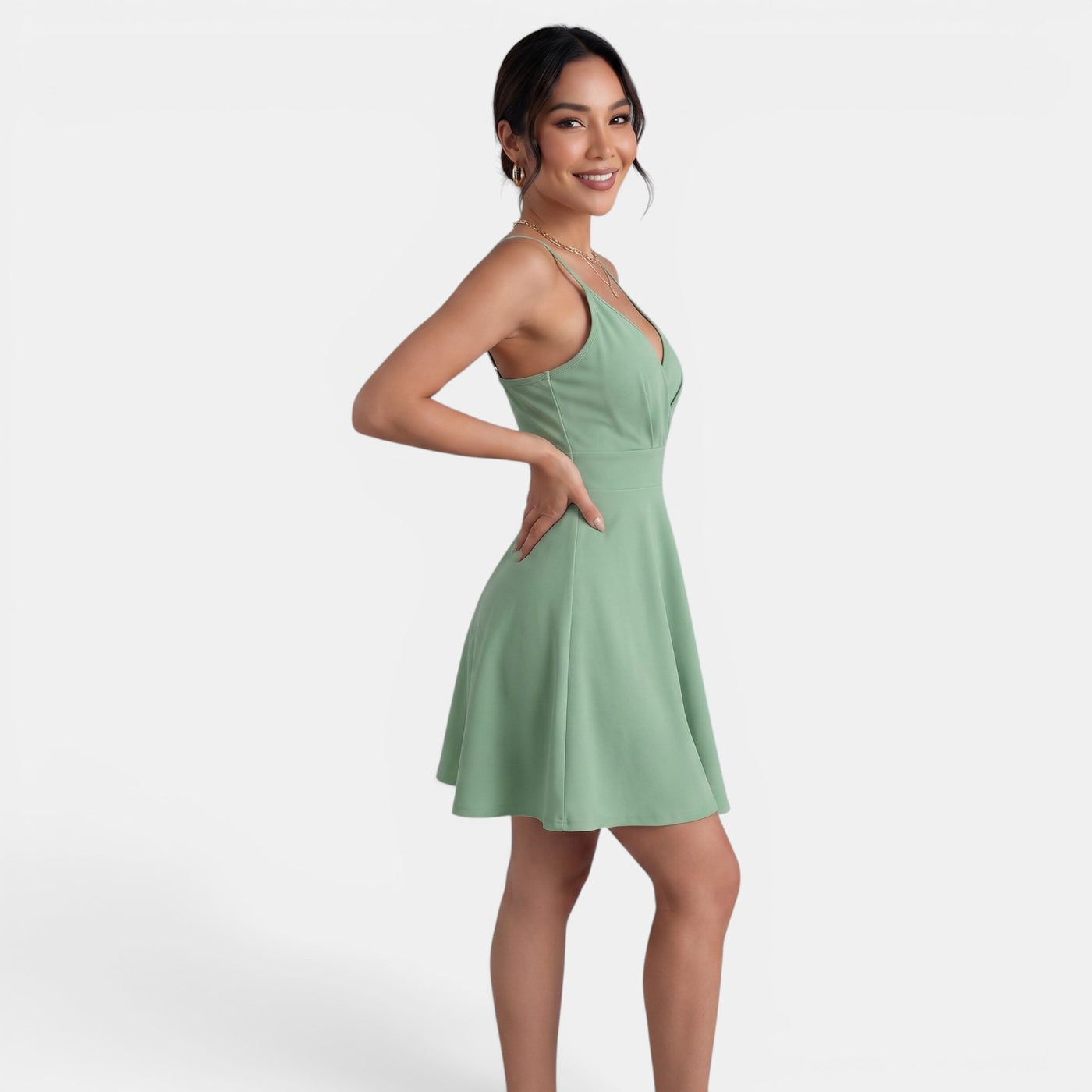 Women's Summer Floral Midi Dress