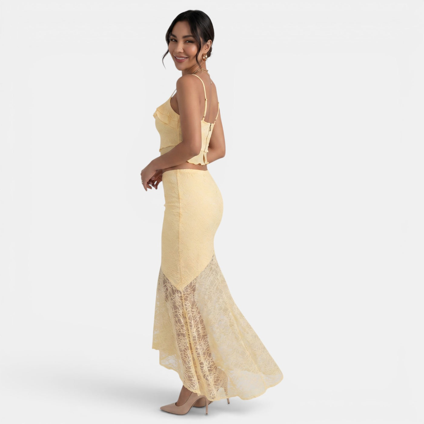 Conjunto Encaje Mujer 2 Piezas
