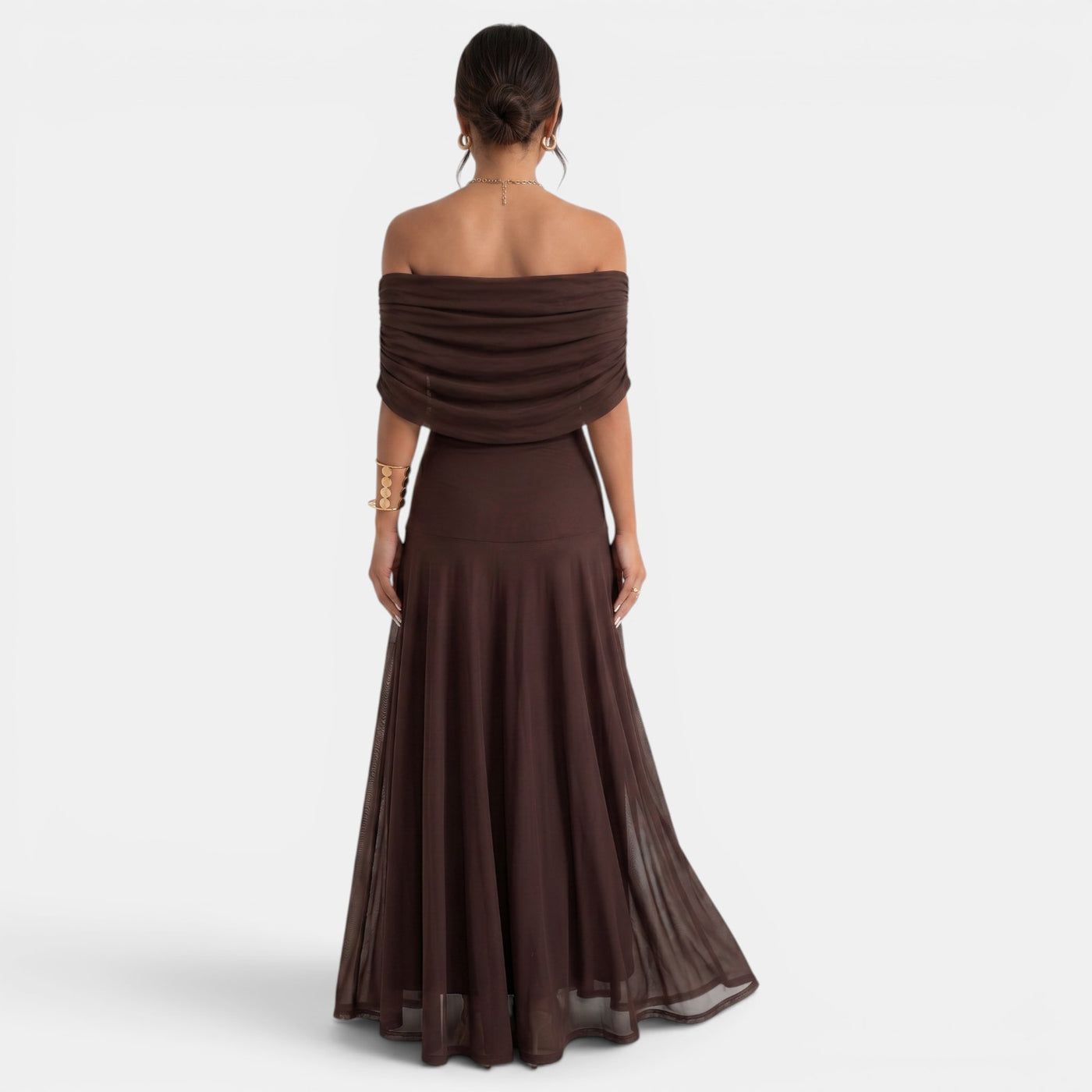 Vestido Largo Mujer Un Hombro