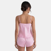 Conjunto de Seda Mujer con Tirantes