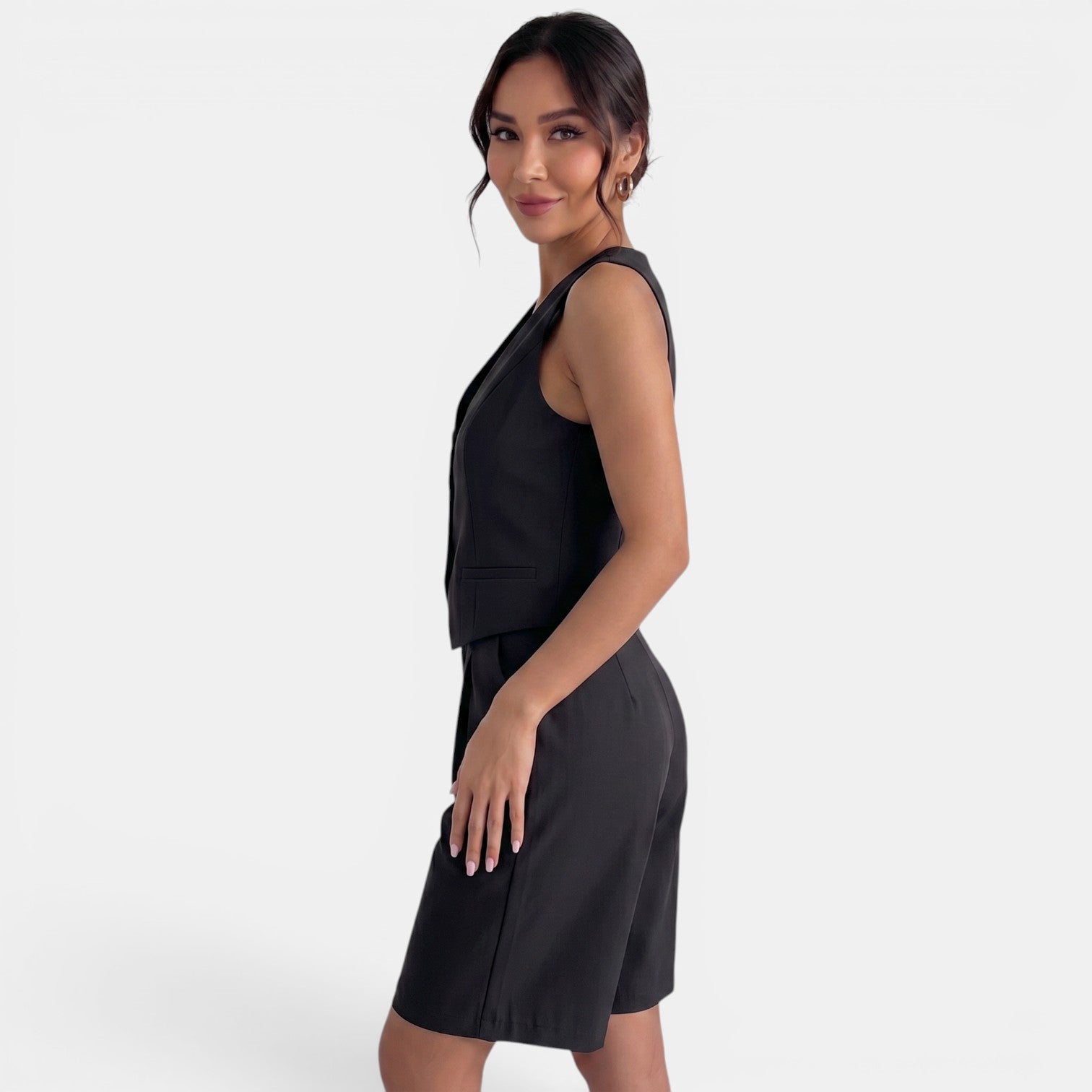 Women's Vest Shorts Set