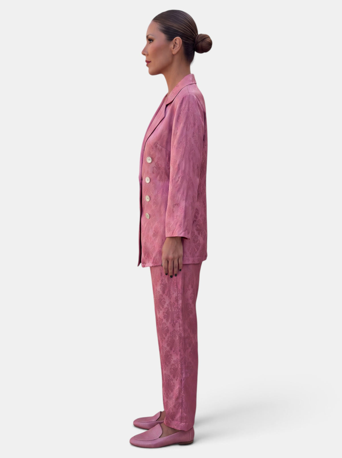 Conjunto Blazer y Pantalón Wide Leg para Mujer