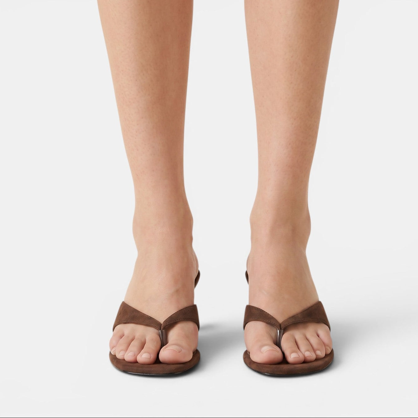 Women's Suede Heeled Sandals