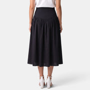 Women's A-Line Midi Skirt