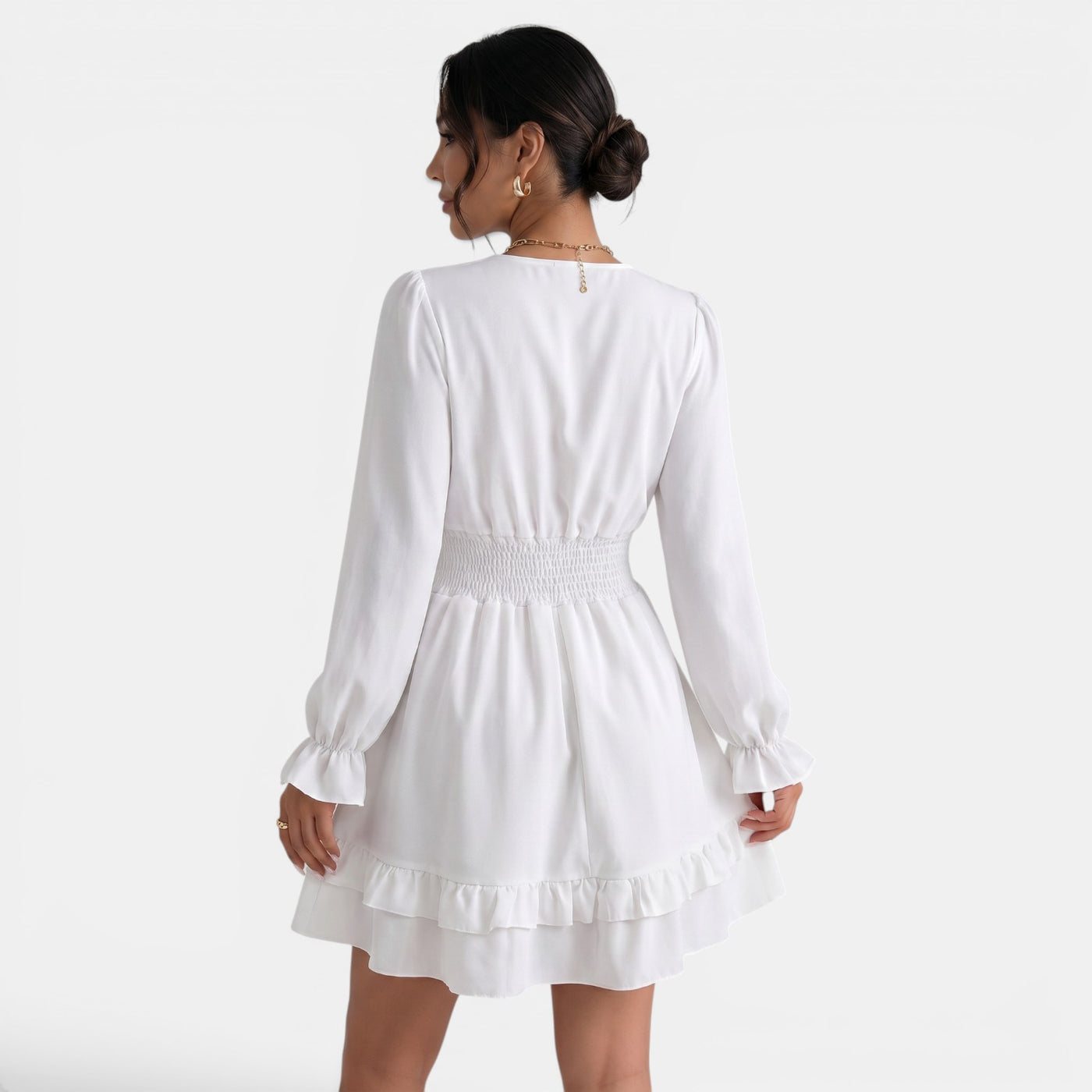 Vestido Mujer Verano Escote V