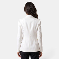 Blazer Mujer Holgado con Solapa