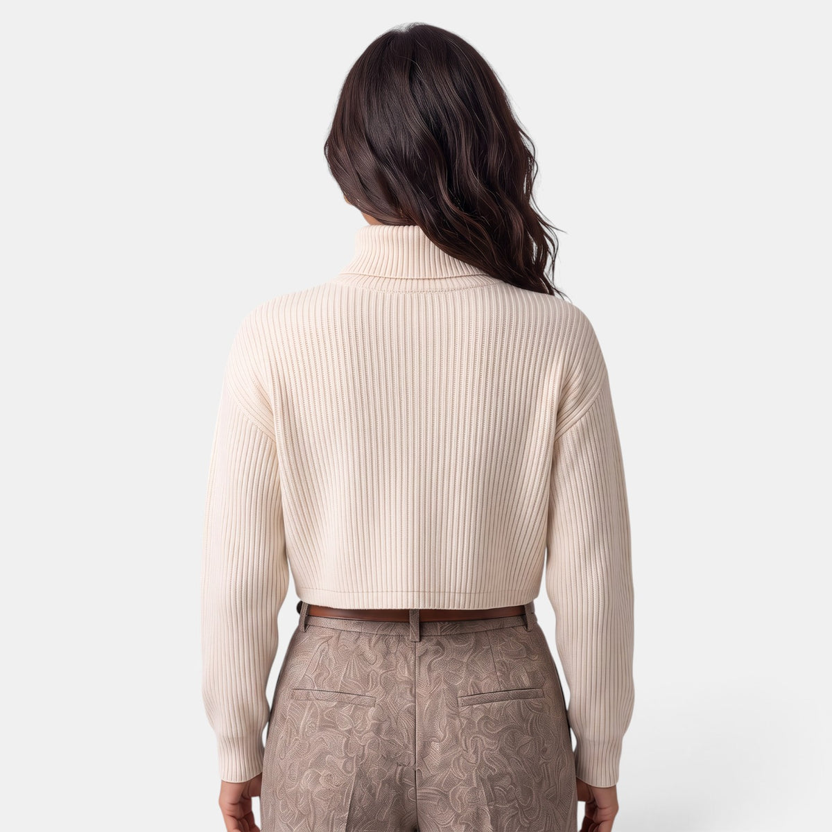 Women's Premium Turtleneck Sweater