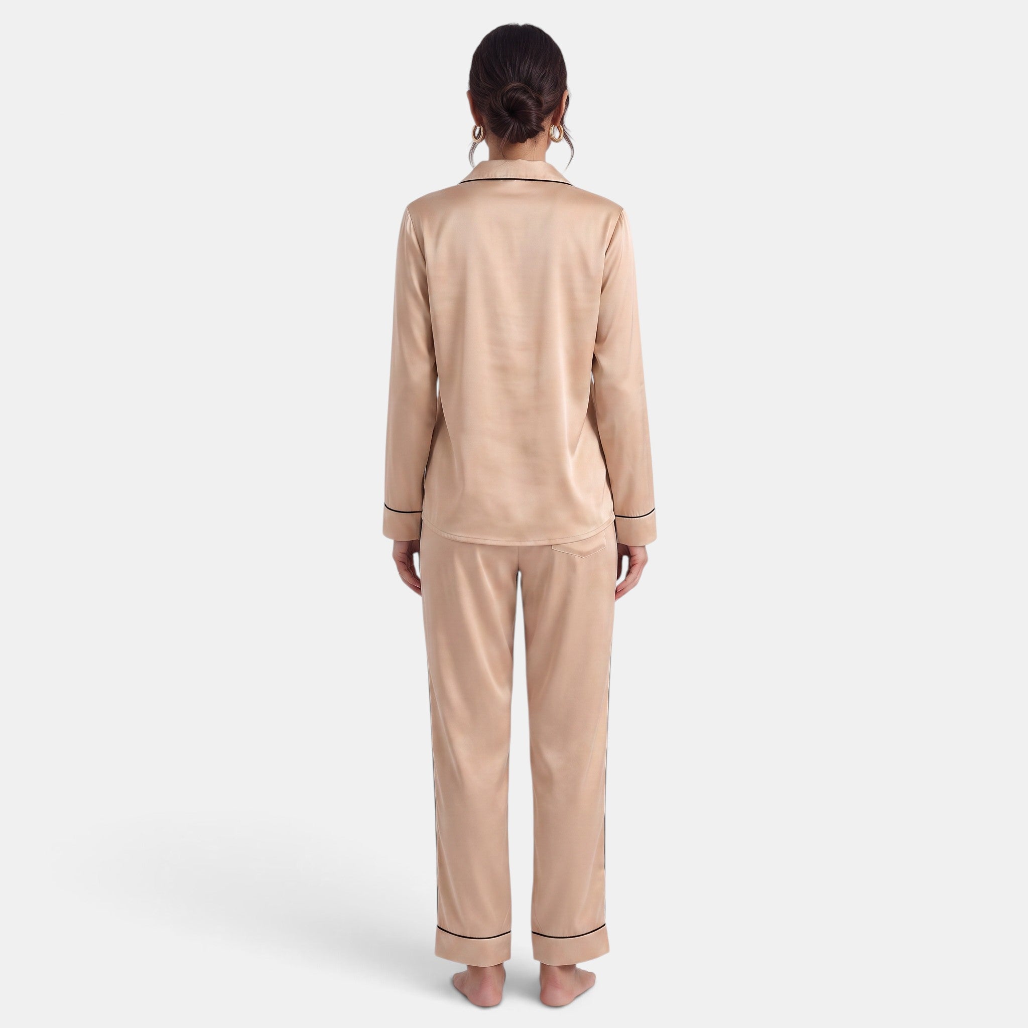 Women's Silk Pajamas – Soft, Comfortable, and Elegant