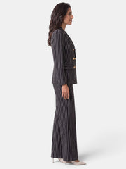 Women's Pinstripe Blazer