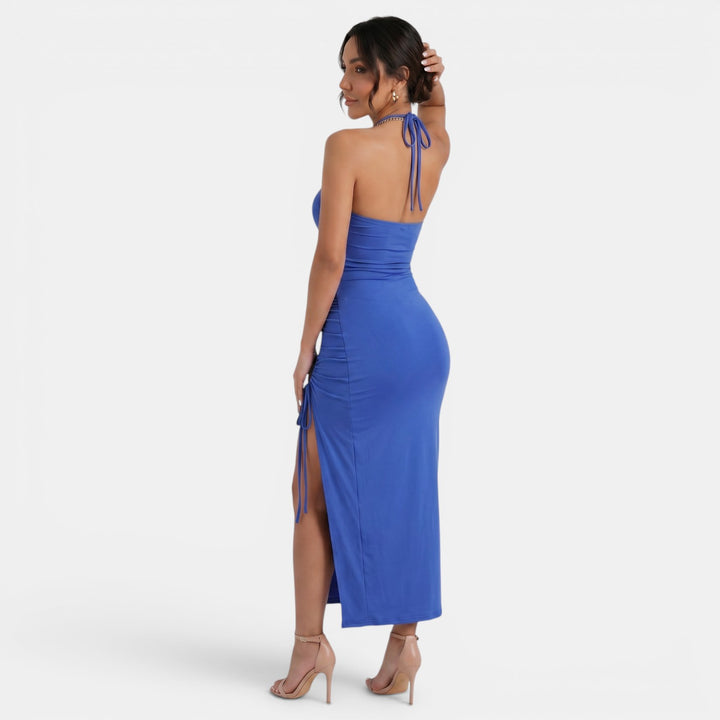 Vestido Largo Halter Mujer Verano