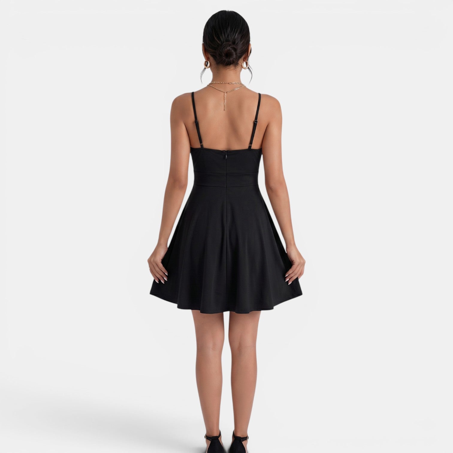 Vestido Midi Floral Mujer Verano