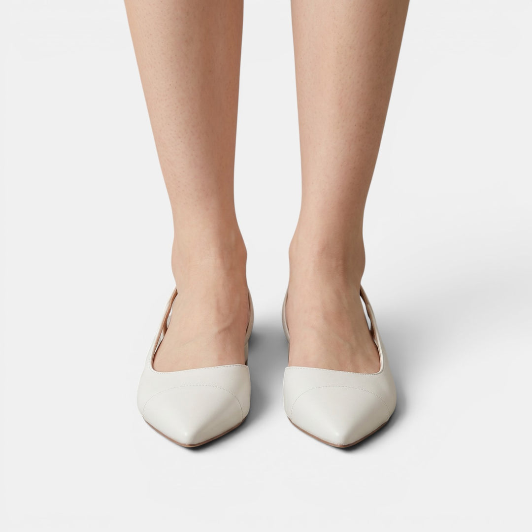Sandalias Mujer Tacón Bajo Piel