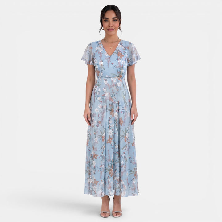 Vestido Maxi Floral Mujer Verano