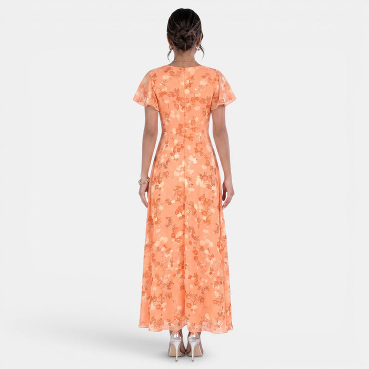 Vestido Maxi Floral Mujer Verano