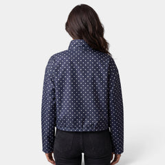 Cazadora Bomber Mujer Casual de Lunares