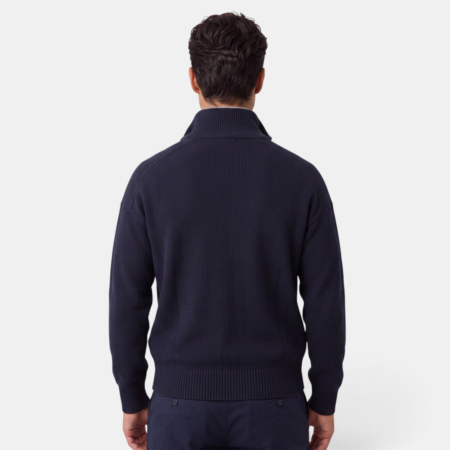 Chaqueta Punto Hombre Cremallera