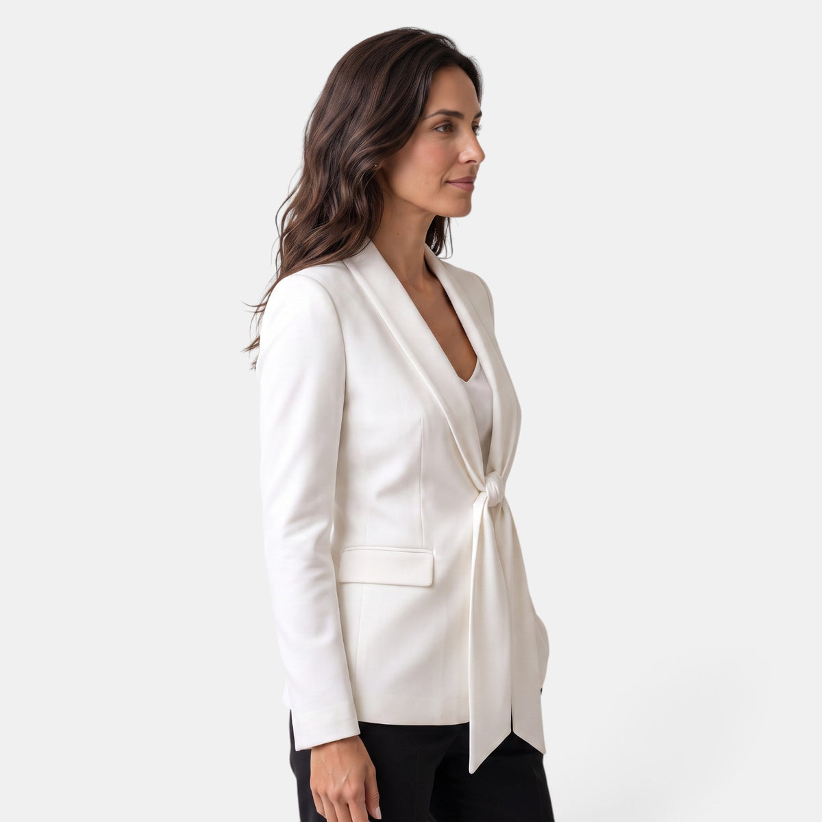 Women's Relaxed Blazer with Lapel