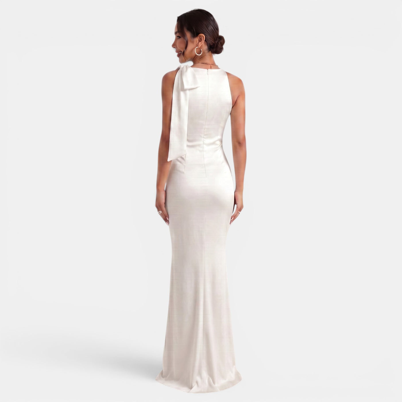 Vestido Largo Mujer Un Hombro
