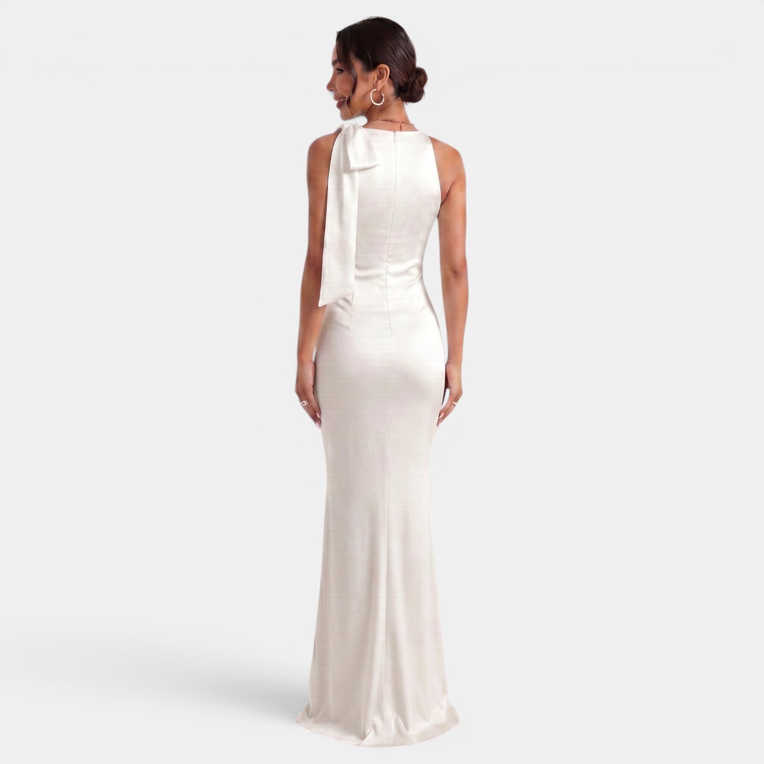 Women's One-Shoulder Maxi Dress