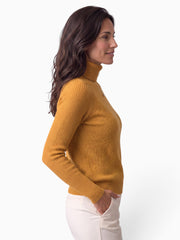 Suéter Mujer Cuello Alto Cashmere