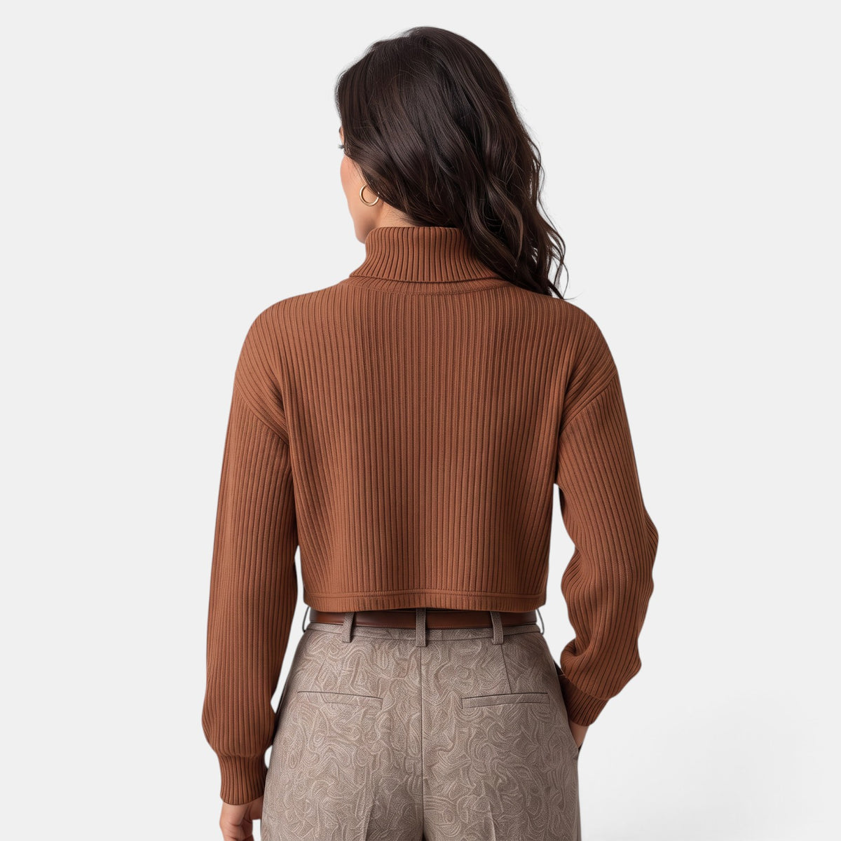 Women's Premium Turtleneck Sweater