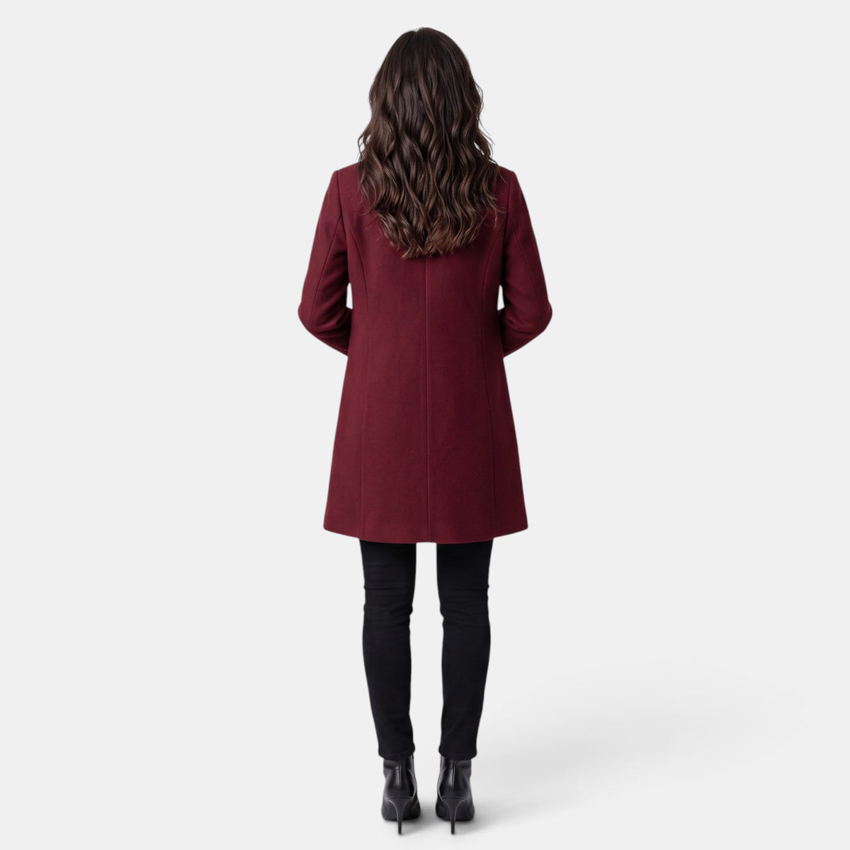 Women's Long Wool Blend Coat