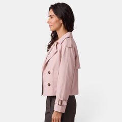 Gabardina Mujer Cruzada Ligera