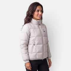 Chaqueta Acolchada Mujer Cuello Alto