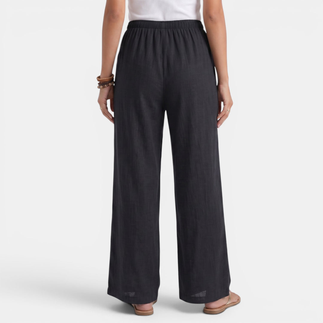 Pantalón Lino Mujer Recto Verano