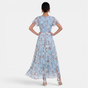 Vestido Maxi Floral Mujer Verano